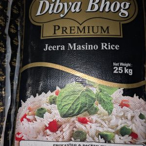 Dibya bhog jeera masino rice 25 kg