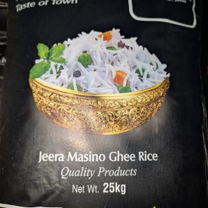Paalki jeera masino ghee rice 25kg