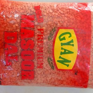 Gyan brand masoor dal 1kg*25pkts