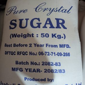 Ms pure crystal sugar 50kg